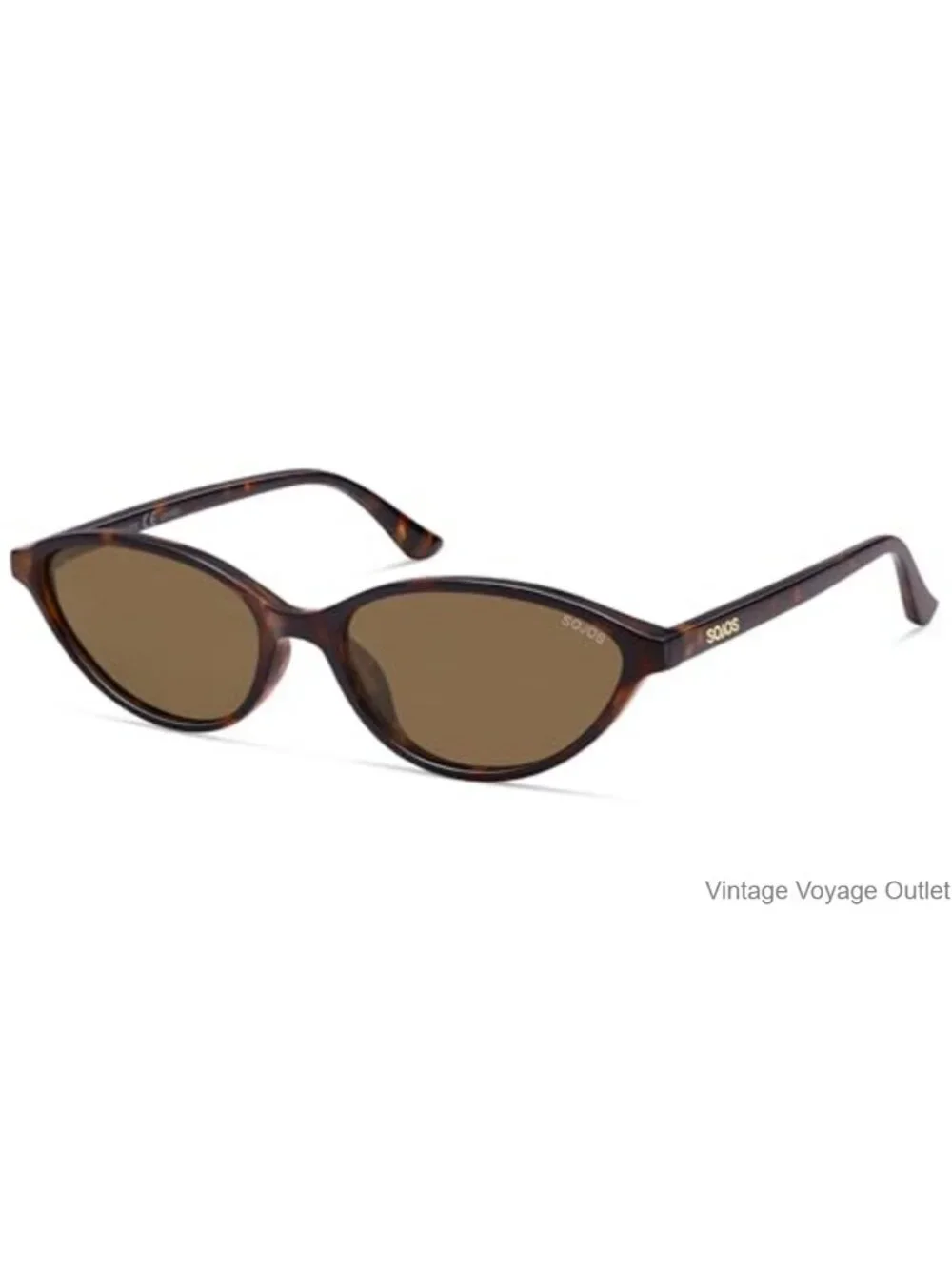 Vintage Oval Polarized Sunglasses for Women Trendy Retro 90s UV Protection